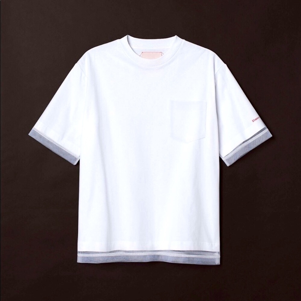 Simone Rocha X H&M Tulle-layered T-shirt